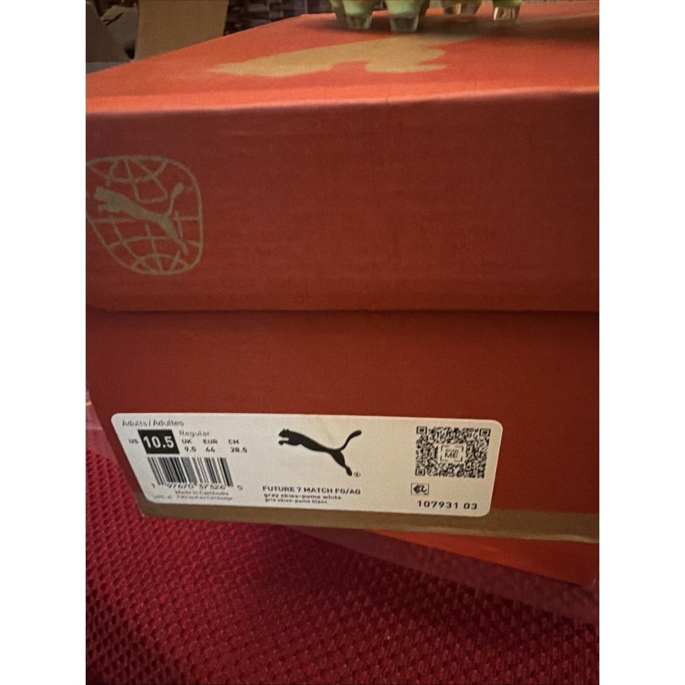 Puma Future 7 Match FG/AG Soccer Cleats,Men's 10.5, EU 44, 107931-03, NIB - Picture 14 of 15